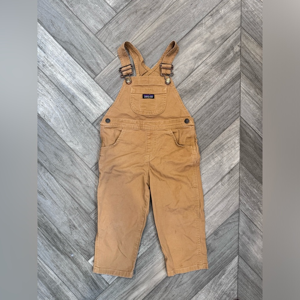 3T Patagonia overalls- Neat Brown